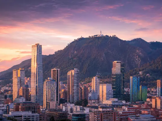 Bogotá representing Senton VPN servers in Colombia